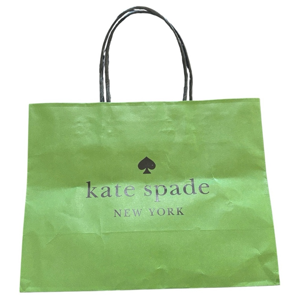 Kate Spade Paper Shopping Bag Gift Bag with Logo (empty)